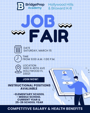 JOB FAIR THIS SATURDAY 15th